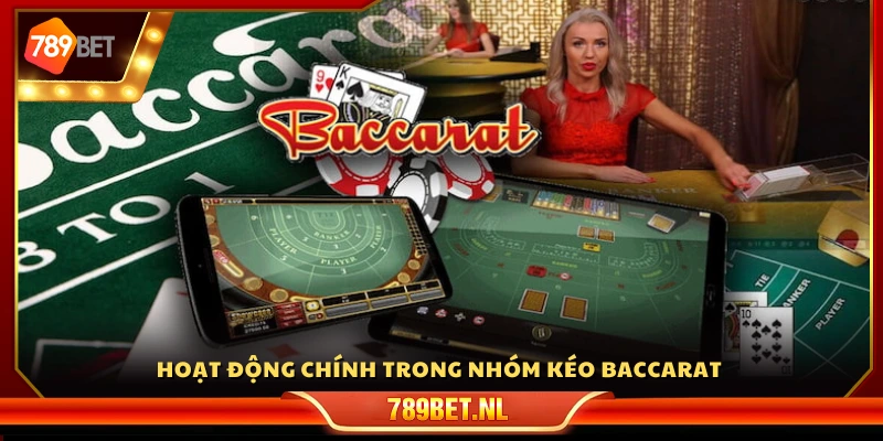 Nội dung hoạt động chủ đạo trong nhóm Baccarat